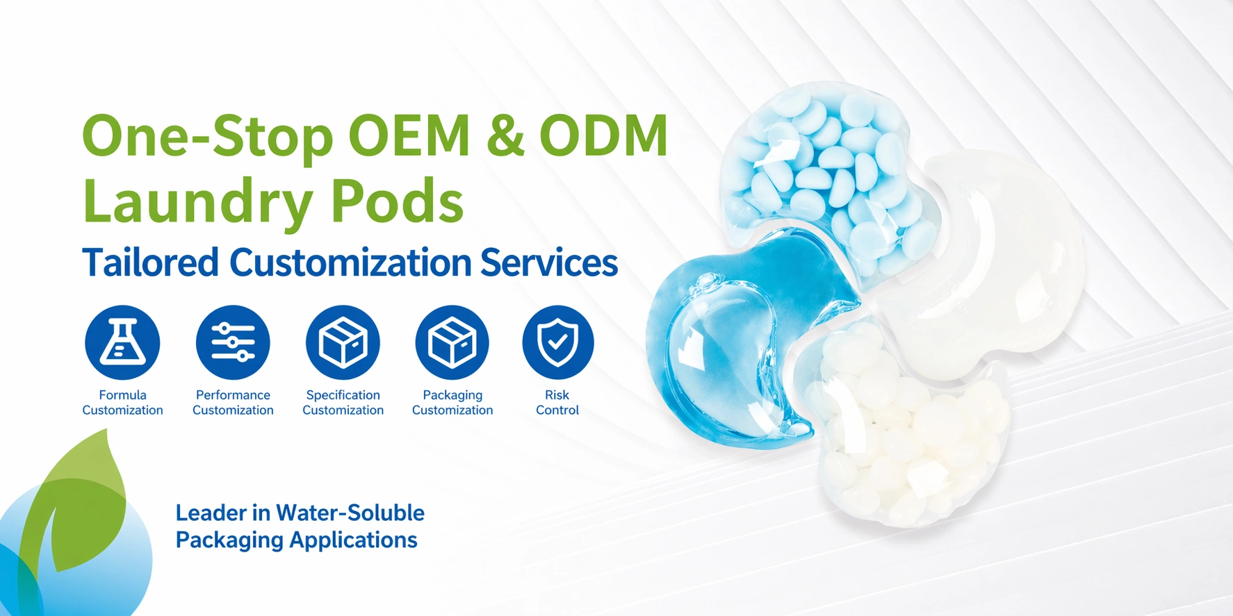 Professional OEM & ODM laundry pods manufacturing