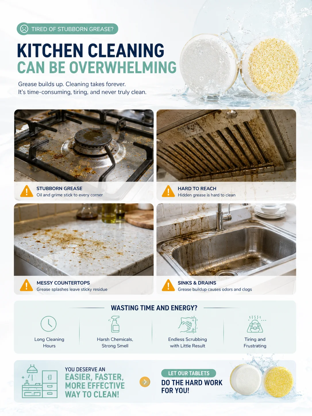 OEM / ODM Cistine Degreasing Táibléad-Mion-Íomhá-2