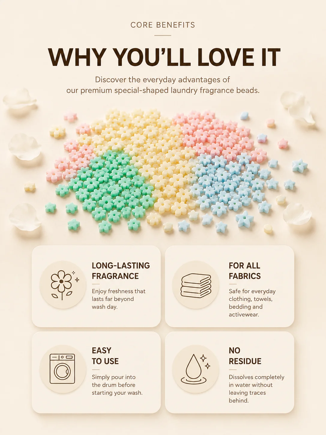 OEM/ODM Special-Shaped Scent Booster Beads-Detail-Image-3