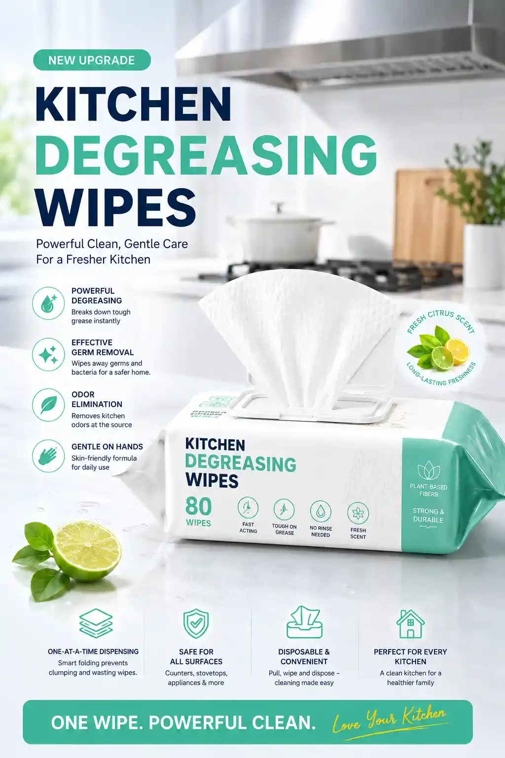 OEM/ODM keuken ontvettende doekjes-detail-afbeelding-1