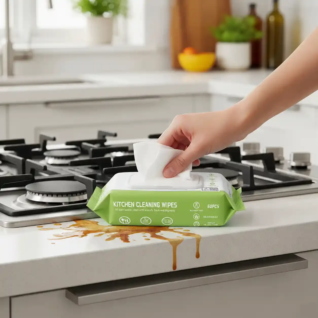 OEM/ODM keuken ontvettende doekjes-thumbnail-2